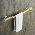 YJ YANJUN Nautical Bathroom Decor - Rope Towel Racks for Bathroom Wall Mounted