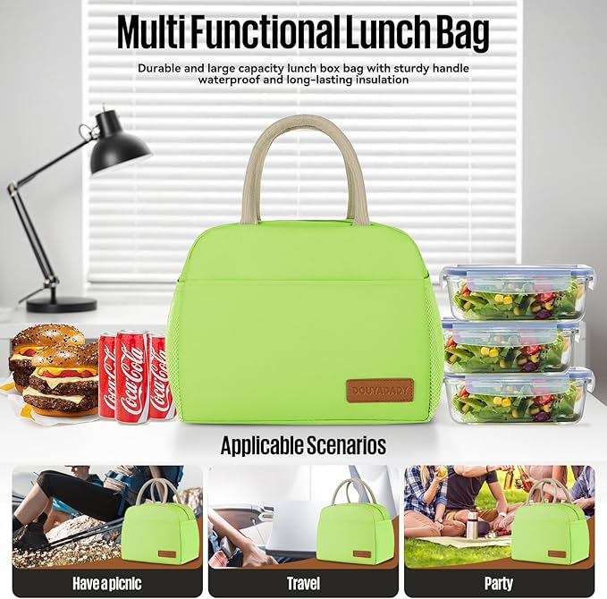 Lunch Bag Women/Men Lunch Box Women/Men (green)