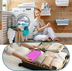 Woanger 12 Pack 28 x 45 Inch Extra Large Laundry Bags Bulk Washable Travel Laundry Bag with Drawstring Closure Large Dirty Clothes Organizer for College Dorm Home Hotel Camping(Cute Colors)