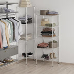 21" Deep x 24" Wide x 64" Height Wire Shelving Kit | 5-Tier | NSF Commercial Storage Rack Unit