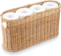 Rattan Toilet Paper Storage Basket