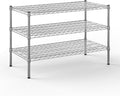 21" Deep x 42" Wide x 27" Height Wire Shelving Kit | 3-Tier | NSF Commercial Storage Rack Unit