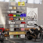 14" Deep x 54" Wide x 96" Height Wire Shelving Kit | 10-Tier | NSF Commercial Storage Rack Unit