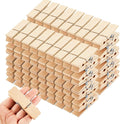 Kigley 150 Pcs Large Wooden Clothespins Jumbo Extra Wide 2.83 Inches Length Sturdy Wooden Clothespin Heavy Duty DIY Clips for Laundry Hanging Clothes Craft Food Opened Bags Display