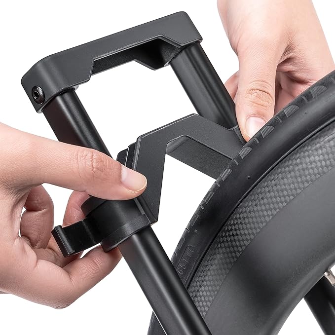 CHEPARK Bike Floor Stand Rack- Indoor Bike Stand for Garage/Home - Bike Storage Bicycle Parking Rack Fit 20”-29” Mountain Road Bikes (1 Bike Rack)