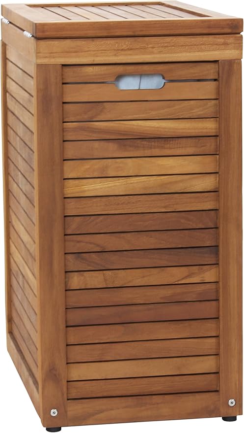 Nila Large Rectangular OptiAREA Teak Laundry & Storage Hamper