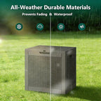 30 Gallon Outdoor Storage Box, Resin Deck Boxes Outdoor Waterproof For Patio Furniture, Garden Tools, Pool Supplies, Lockable And UV Resistant (Rattan Black)