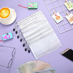 Jetec 32 Pcs Mesh Zipper Bags Toy Storage Bikini Organizer Bag Bolsas Para Guardar Trajes De Bano Waterproof Zipper Reusable Pouch Puzzle Multipurpose for Storage Office(Grey,7.5 x 5 Inch)