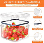 54 PCS Food Storage Containers with Lids Airtight (27 Lids &27 Containers) Leakproof Meal-Prep Kitchen Organization,Reusable Containers for Food Plastic Microwave/Dishwasher Safe with Labels & Pen