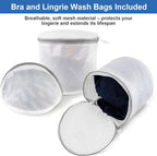 8 Pack Mesh Laundry Bags for Delicates, Laundry Bags Mesh Wash Bags in 7 Sizes (Include Bra and Lingerie Wash Bags), Lingerie Bags for Washing Delicates, Garment Bag for Washing Machine