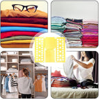 2 Pack Shirt Folding Board Adult ABS T Shirt Folder Clothes Folding Board Laundry Folder Boards Fast Foldable Laundry Organizer Liner Sorter Fold Helper For Adults Children Travel Home Dorm