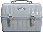 Stanley Classic Lunch Box 10 qt | Vintage Metal Lunchbox | Durable Meal Container with Handle and Latch | Stores Food, Drinks, Thermos, Water Bottle