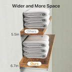 BAYKA Floating Shelves Bathroom for Wall – Shelf Over Toilet Farmhouse Rustic Wood for Bedroom, Kitchen, or Living Room Decor Organization, Christmas Decor Shelves – Rustic Brown, Set of 3