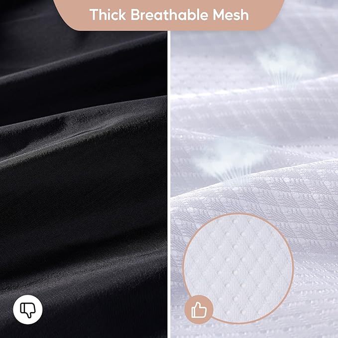 Meowoo Large Mesh Laundry Bag, 27×36inch Heavy Duty Mesh Laundry Bags Drawstring Lockable, Laundry Hamper Liner, Machine Washable, for Travel,Storage, Sports Factories, Dorms, Black 1pcs