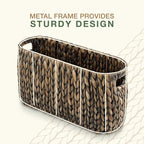 Black Toilet Paper Storage Basket