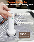 BAGSMART Rechargeable Wireless Pump Travel Storage Bags Set, Portable Space Saver Bags for Travel & Home, Vacuum Compression Seal Bag for Clothing- 12combo bags