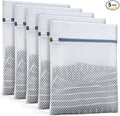 Heavy-Duty Honeycomb Mesh Laundry Bags 5-Pack (16x20 Inch) | Delicates Protector for Lingerie & Baby Clothes