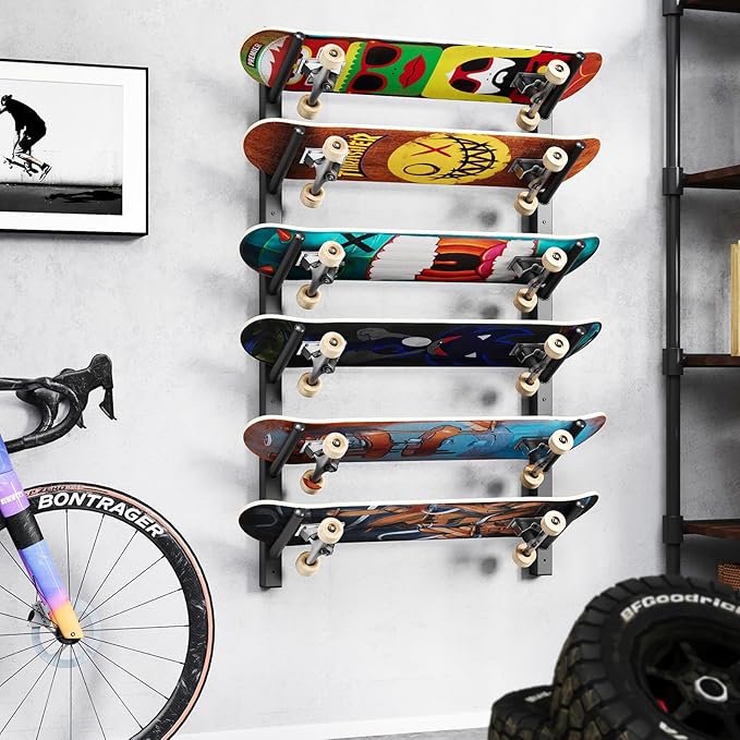 YMYNY Skateboard Wall Mount