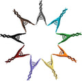 Henry Berry & Dairy | Extreme Clothespins | Campfire Collection | Multicolor | 18 Pack | Solid Stainless Steel | Anti-Rust | Engineered Design | Oraganization | Camping Clips | Made in Italy