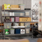 24" Deep x 72" Wide x 64" Height Wire Shelving Kit | 5-Tier | NSF Commercial Storage Rack Unit