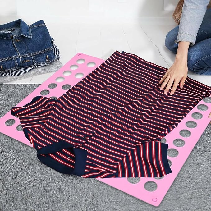 Shirt Folding Board, T Shirt Clothes Folder Board Laundry Sorter Helper Liner - Shirts Folding Boards Laundry Organizer Easy and Fast for Kid and Adult - Foldable Tool for Home Storage