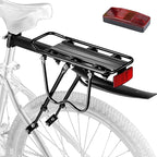 Rear Bike Rack,Bike Cargo Rack w/Fender & Large Size Reflective,Quick Release Mountain Road Bicycle Rear Racks,Universal Bike Luggage Rack,Large Capacity Bike Pannier Rack,YONTUO