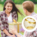 Large Capacity Coffee Pod Holders Basket, Metal Espresso Pod Holder, Coffee Bar Organizer for Counter, Kcup Storage Bar Accessories (Gold)