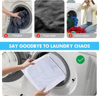 8 Pack Mesh Laundry Bags for Delicates, Laundry Bags Mesh Wash Bags in 7 Sizes (Include Bra and Lingerie Wash Bags), Lingerie Bags for Washing Delicates, Garment Bag for Washing Machine