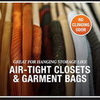 NO Moth Closet Hanger Refill Kills Clothes Moths, Carpet Beetles, and Eggs and Larvae, 7 OZ, 2 count (Pack of 1)