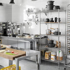 21" Deep x 30" Wide x 74" Height Wire Shelving Kit | 5-Tier | NSF Commercial Storage Rack Unit