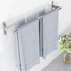 24 Inch Bathroom Towel Bar, Towel Racks for Bathroom Wall Mounted, Modern Stainless Steel Bath Towel Holder, Brushed Nickel