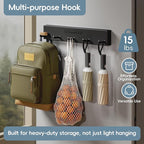 Magnetic Cup Holder for Fridge for 20/30/40 oz Stanley Tumblers Water Bottle Holders & Lid Hook Organizers 2 Pack with Straw Accessories Storage (6 Cups, 10 Hooks)