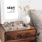 Welaxy Desk Drawer Organizer Tray, 8-Piece Beige Office Storage, Nordic Minimalist Lifestyle (Oatmeal)
