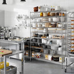 14" Deep x 60" Wide x 86" Height Wire Shelving Kit | 10-Tier | NSF Commercial Storage Rack Unit