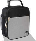 Lunch box Lunch bag for men women Insulated Lunchbox Lunch bags for Work Picnic Travel (Thicken grey)