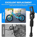 SDTC Tech Kids Bike Kickstand for 16 Inch Wheel Kid's Bicycle Rear Mount Single Side Support Stand Universal 16" Wheel Kick Stand Premium Steel Bikes Support Racks with Non Slip Pad