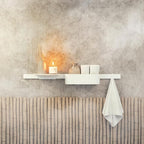 hansgrohe WallStoris Modern Shelf in Matte White, 27915700