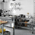 18" Deep x 42" Wide x 34" Height Wire Shelving Kit | 3-Tier | NSF Commercial Storage Rack Unit