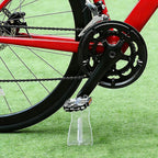 Bike Stand - Portable Bicycles Kickstand Clear Detachable Bicycle Rack for Mountain Road Bikes Parking Showing Indoor & Outdoor Use