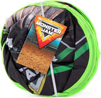 Jay Franco Monster Jam Grave Digger Pop Up Hamper - Mesh Laundry Basket/Bag with Durable Handles