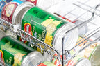 Che'mar Can Organizer for Pantry - Stackable Can Rack for 36 Cans, Canned Food Storage, Pantry Shelf, Kitchen Cabinet or Countertop. (Chrome) | for Pantry, Canned Food Storage, Pantry Shelf, Kitchen Cabinet, Countertop