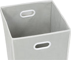 Simple Houseware Foldable Closet Laundry Hamper Basket, Grey