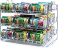 Che'mar Can Organizer for Pantry - Stackable Can Rack for 36 Cans, Canned Food Storage, Pantry Shelf, Kitchen Cabinet or Countertop. (Chrome) | for Pantry, Canned Food Storage, Pantry Shelf, Kitchen Cabinet, Countertop