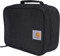 Carhartt Insulated Lunch Cooler For Men and Women, Fully Insulated Lunch Pale for Everyday Use, 4 Can (Black)