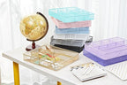 Annova Desk Top Organizer Tray for Office Organization - Metal Mesh - Storage Tray with Dividers for Pens, Desktop Accessories, Bathroom, Kitchen, Makeup and Office Supplies (Large, White)