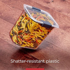 Rubbermaid Brilliance BPA-Free Airtight Food Storage Containers with Lids Set of 20 with Scoops Perfect for Kitchen and Pantry Organization