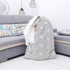 Extra Large Laundry Bag with Drawstring and Handle, Heavy Duty Travel Dirty Clothes Bag for Laundromat and Household, Durable Rip-Stop Laundry Hamper Liner, 22 Patterns(28 x 40 Inch) by SANFERGE