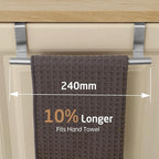 KES Over The Cabinet Door Towel Rack, Kitchen Towel Holder, Over The Cabinet Door Kitchen Towel Bar SUS304 Stainless Steel 2 Pack Brushed Finish, KTH200S26-2-P2