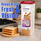 Buddeez Bread Buddy Bread Box – Keeps Loaves Fresh - Holds 1 Loaf of Sandwich Size Bread