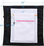 BAGAIL Laundry Bags Mesh Wash Bag for Intimates Lingerie and Delicates, 5Pcs (1XL,2L,2M)